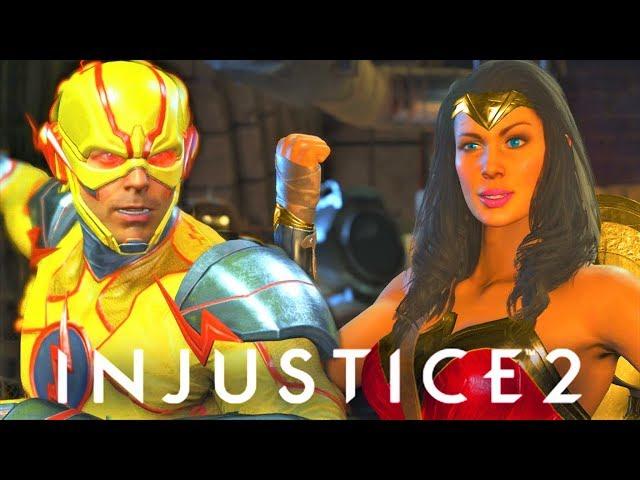 INJUSTICE 2 - ALL Cutest/Flirtiest Intro dialogues