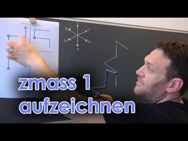 Z-Mass 1 I Wie zeichnen wir die Installation isometrisch auf?