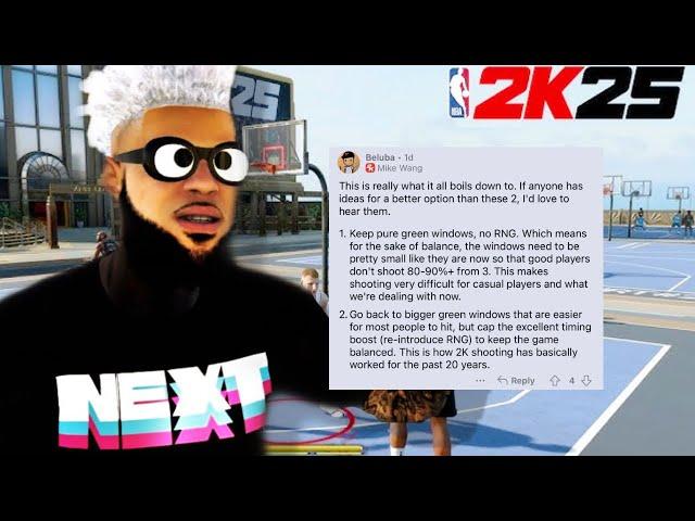 NBA 2K25 NEW SHOOTING PATCH UPDATE INCOMING MIKE WANG SPEAKS ON SHOOTING IN NBA 2K25