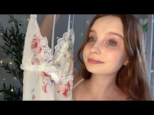 ASMR Lingerie Boutique Roleplay  (measuring you)