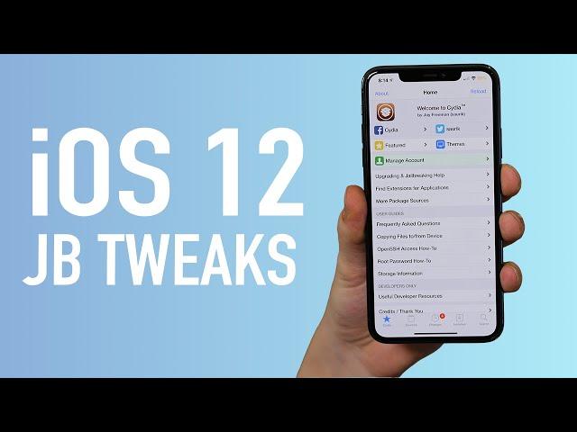 Best iOS 12 Jailbreak Tweaks