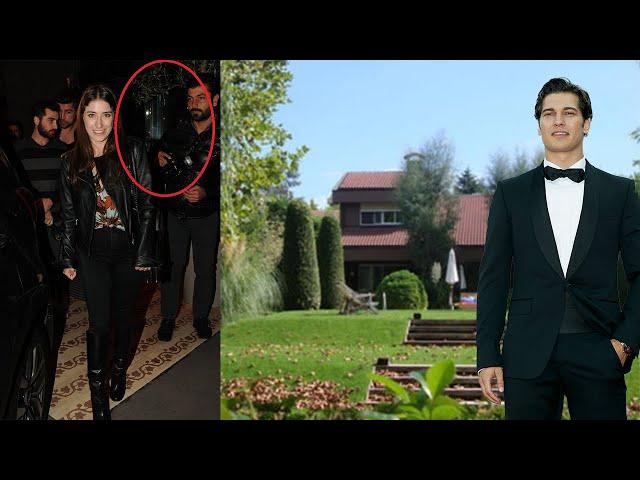 Hazal Kaya was caught while leaving Çağatay Ulusoy's house!