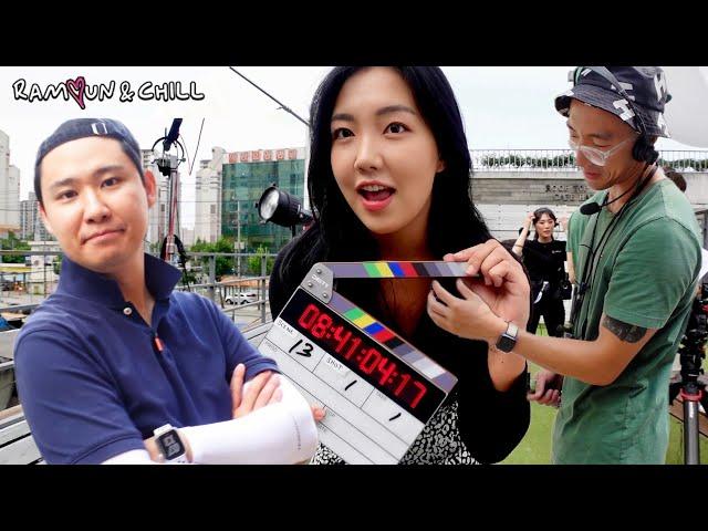 Day in the life of a Korean drama producer! (Ramyun & Chill spinoff) 