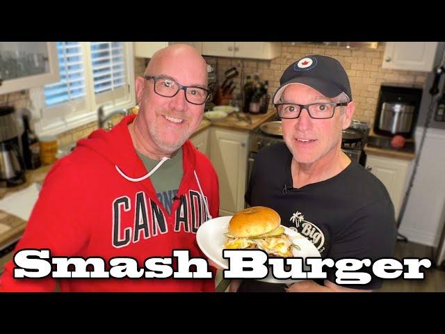 Surf N' Turf Smash Burger • Cook & Review