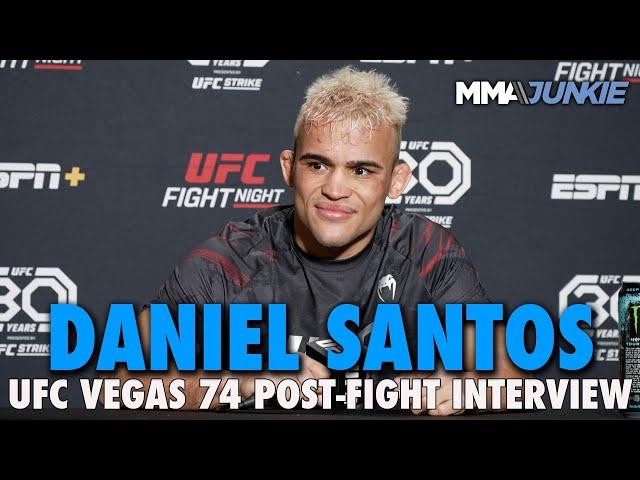 Daniel Santos Calls Out Adrian Yanez For São Paulo Showdown, Wants His Ranking | UFC on ESPN 45