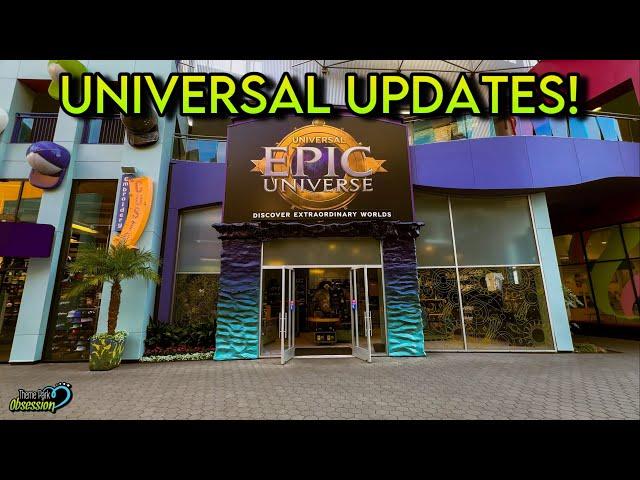 Epic New Things Now Open at Universal Studios Hollywood! Park Updates and More!