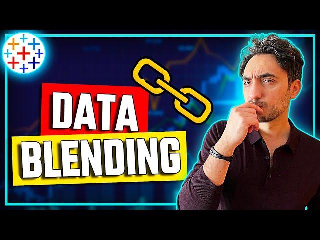 Tableau Data Blending: Combining Multiple Data Sources | #Tableau Course #37