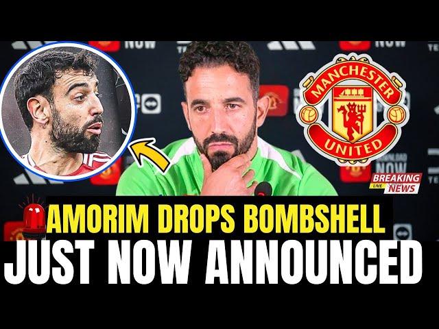 BREAKINGRUBEN AMORIM SIMPLY SHOCKED ALL UNITED FANS!I'M NOT BELIEVING THIS! HOT NEWS TODAY!#mufc