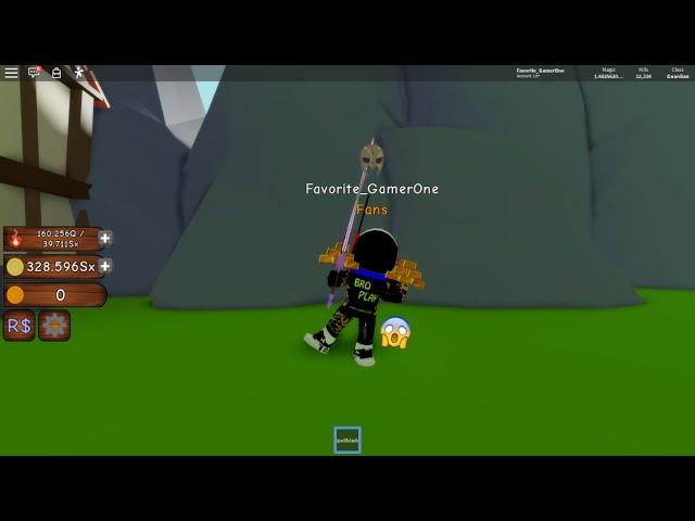 GUARDIAN Class In SpellBlade Simulator! BroPlay in Roblox