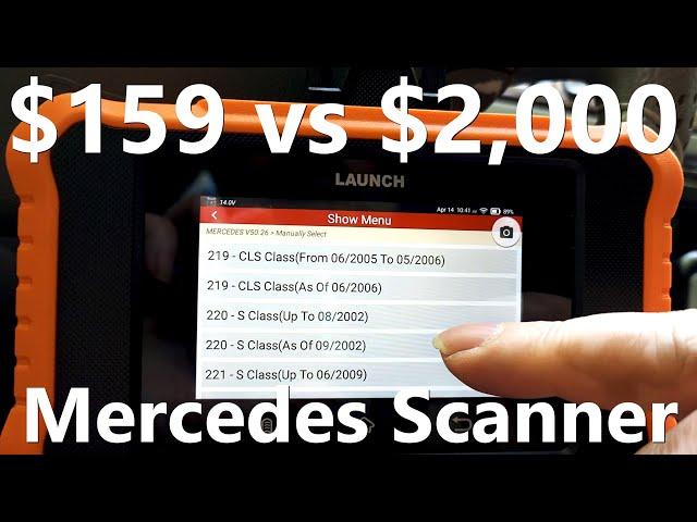 Need an OBD scanner for your Mercedes Benz or European Car?