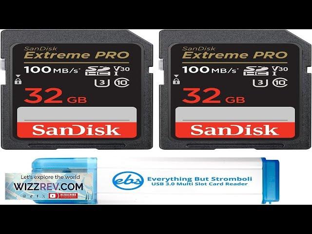 SanDisk 32GB SDHC SD Extreme Pro Memory Card (Two Pack) works Review