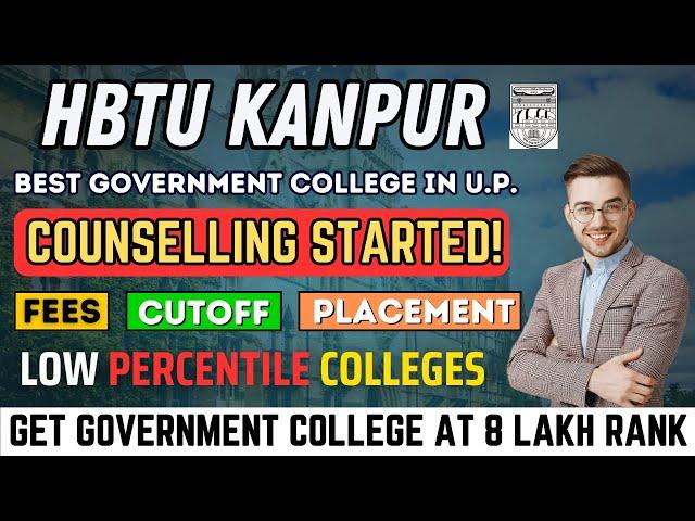 HBTU Kanpur 2024 Honest Review Fees, Cutoff, Placement | HBTU Counselling Started #jeemains2024