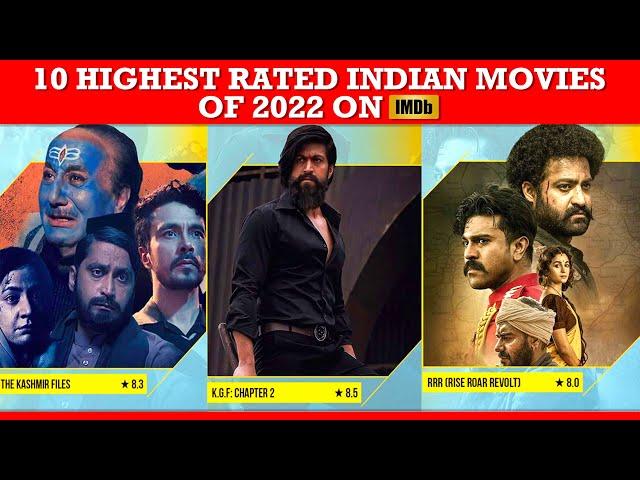 10 Most Popular Indian Movies of 2022 on IMDb | Top Rated Movies on IMDb | Aniket Nikam Creations