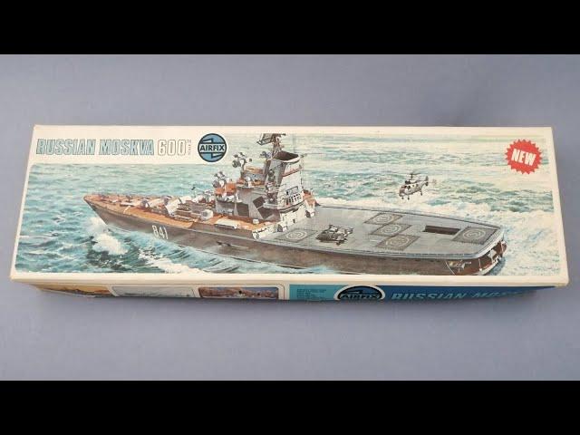 Airfix's 1/600 Moskva Class Helicopter Cruiser (Full Build)