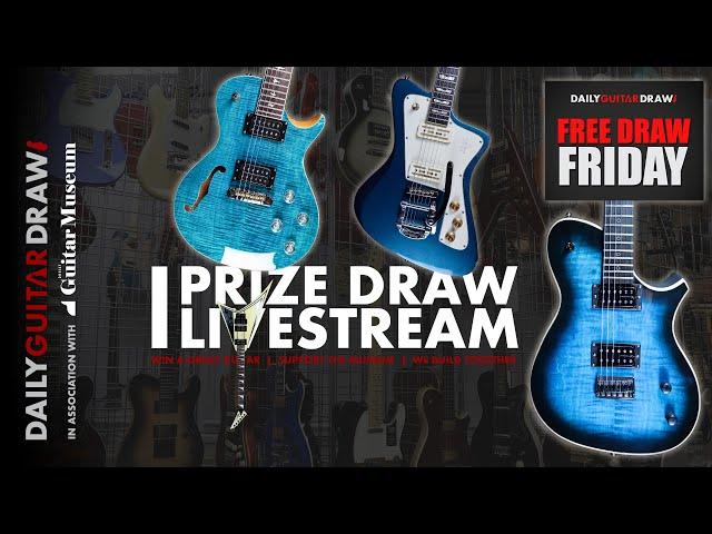 135 Crimson Descendant & 4 more DAILY GUITAR DRAW Competition Prize Draw Live 21/06/2024 16.00 UK