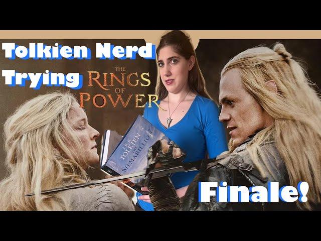 Tolkien Nerd Trying Rings of Power Season 2 Finale