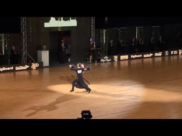 Madis Abel & Aleksandra Galkina, Solo Waltz - WDSF World championship Standard 2021, Brno