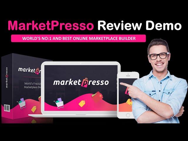 MarketPresso 3.0 Elite Review Demo | Marketplace Builder Software