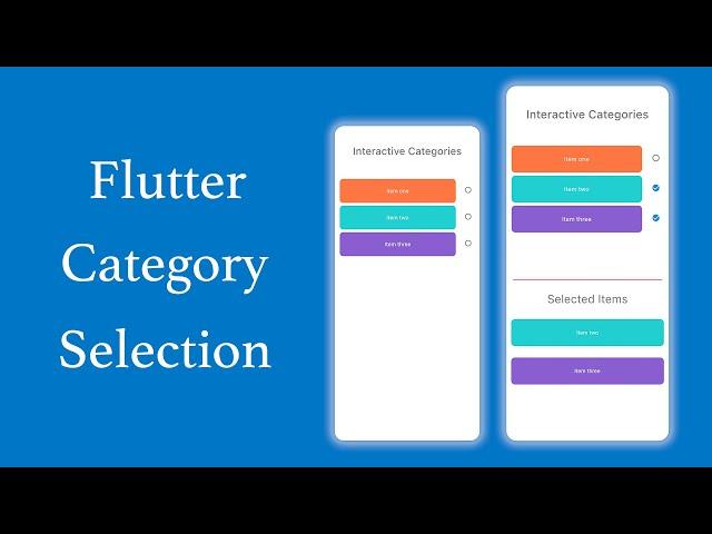 Flutter Multiple Selection | Filter ListView Category Using Map Where() & Contain() | Getx