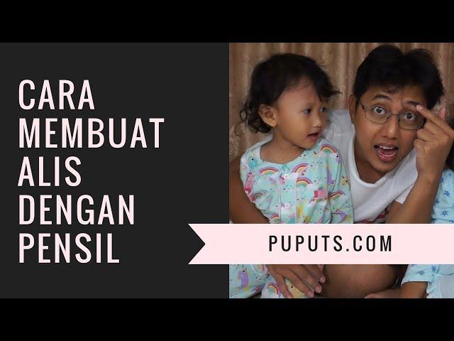 Untuk pemula!! Cara Membuat Alis Dengan Pensil Alis