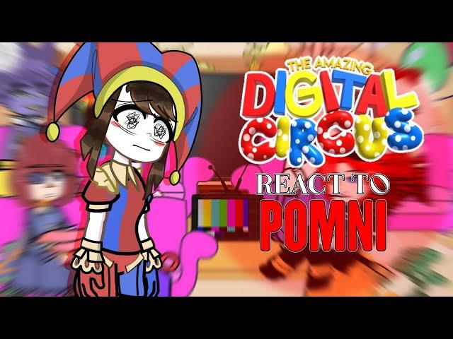 The Amazing Digital Circus React to pomni as ai hoshino || TADC REACT TO POMNI  || 1/?  | Gacha nox