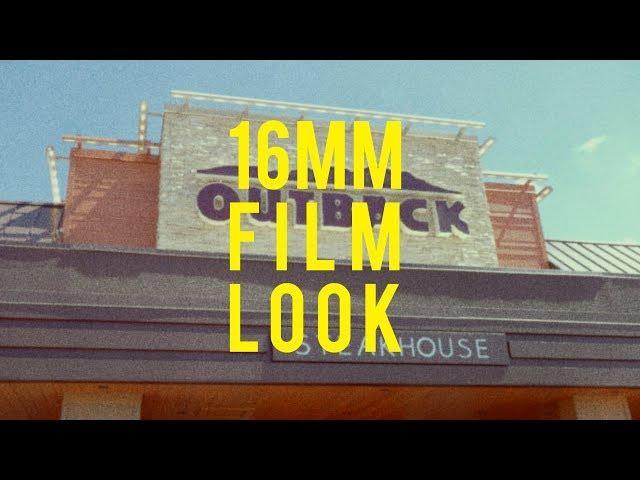 A 16MM FILM LOOK WITH THE GH5