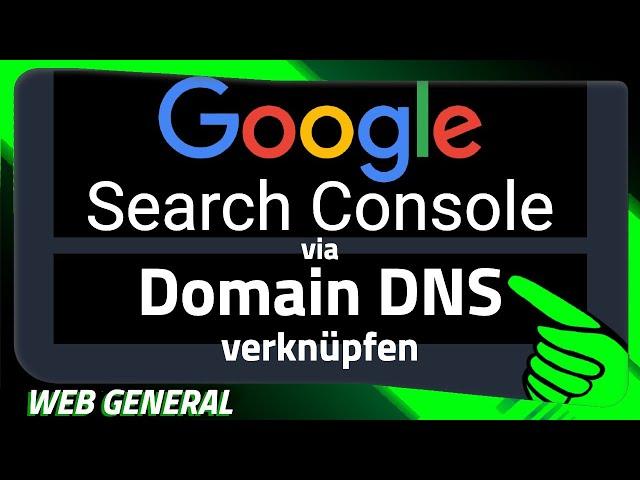 Google Search Console via DNS mit Website verbinden [2024]