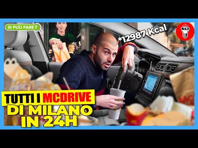 Tutti i McDrive di Milano Mangiando Tutto Quello che ha Ordinato la Macchina Davanti - Si Può Fare?