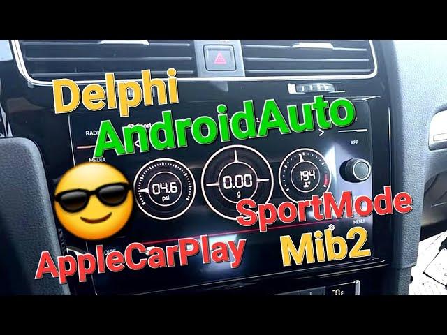 Android Auto Apple CarPlay & More 4 All Delphi Units (Activator By Congo And Duke) MST2_EU_VW_P0891D