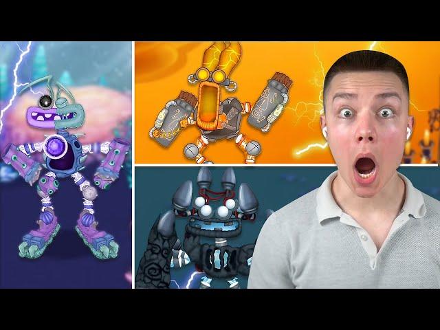 EPIC WUBBOX Fanmade Reaction! TONS Of Islands, Gold Wubbox SWAPPED & MORE! (My Singing Monsters)