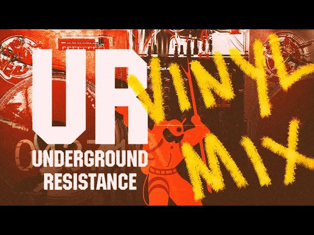 Detroit Techno Electro-Funk 30min Vinyl Mix Drexciya, Underground Resistance, Metroplex London 2021
