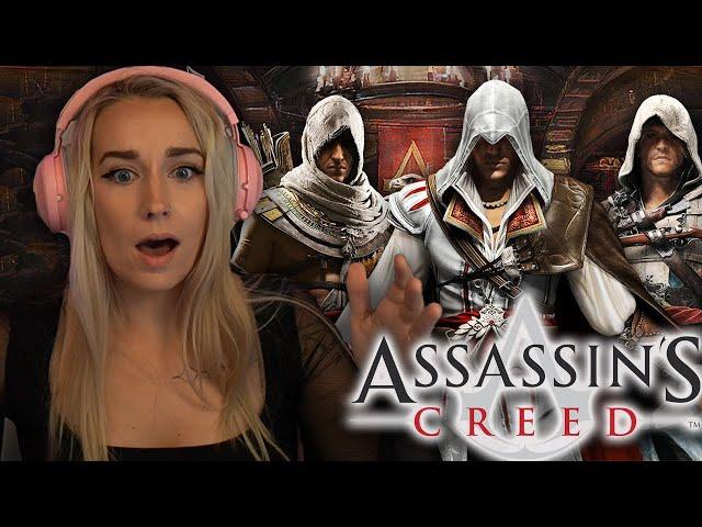 All Assassin's Creed Cinematic Trailers | REACTION | LiteWeight Gaming