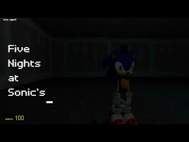 Five Nights at Sonic's Custom Menu (Garry's Mod)