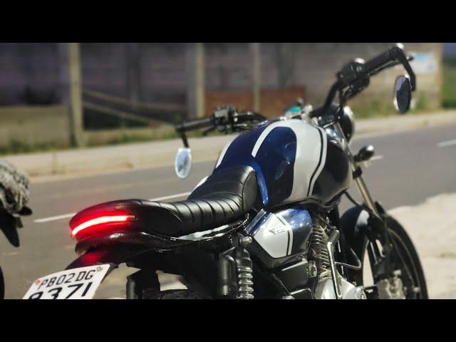 Modified Bajaj V15 Into Scrambler Style By Countryside Customs | Best Bike Modification | MotoMahal