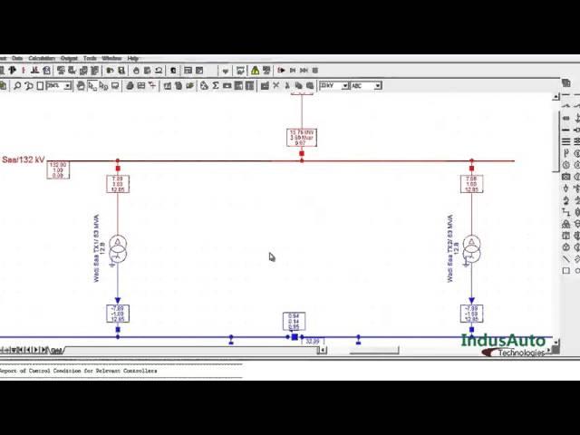 Digsilent Power factory- Load Flow Analysis