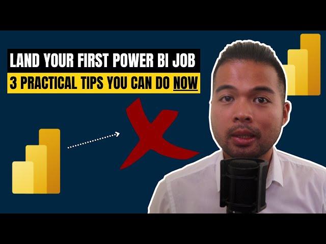 Land your FIRST Power BI Job with these 3 PRACTICAL TIPS I wish I knew earlier during my Job Search