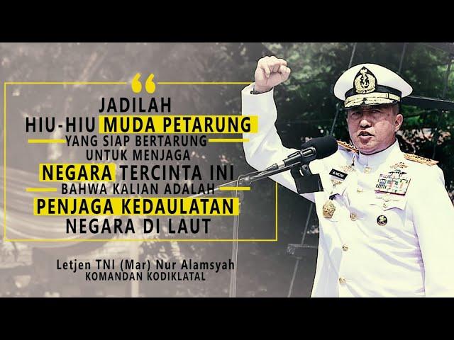 Upacara Pelantikan dan Penyumpahan Dikmaba Angkatan  XLIII/2 TNI Angkatan Laut