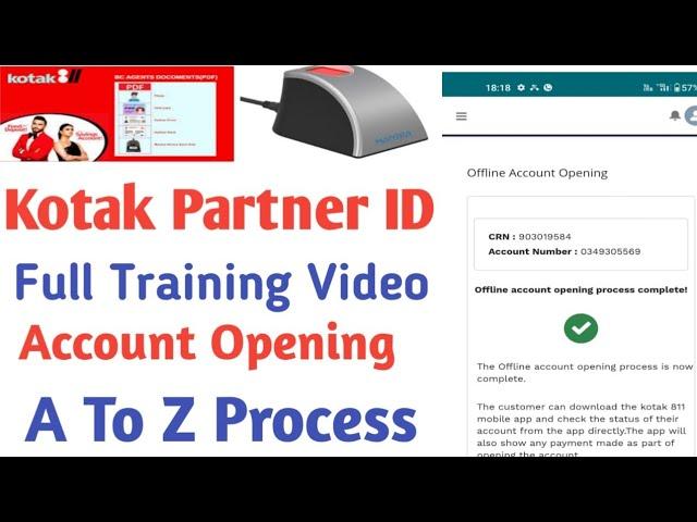 Kotak Bank BC Partner Full Training Video Account Opening FKYC All Prosess 2024