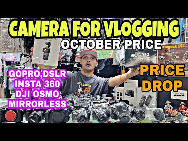 CAMERA PRICE DROP for OCTOBER, MIRRORLESS,DSLR,INSTA 360,GOPRO,DJI OSMO,legit sa Greenhills