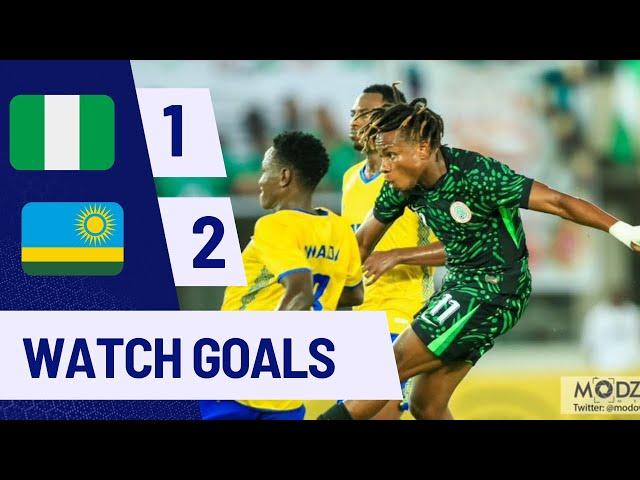 NIGERIA VS RWANDA(1-2)-AFCON QUALIFER-GOALS&HIGHLIGHTS