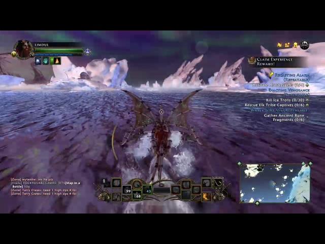 How to turn your boat in sea of moving ice.  Neverwinter guide