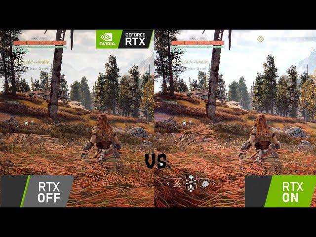 Horizon Zero Dawn PC- 4K Reshade Raytracing photorealistic reshade, graphics comparison