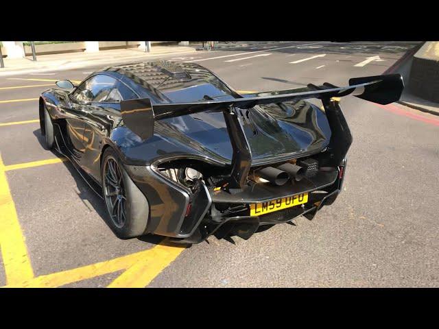 Saw ULTRA RARE £3.7 Million McLaren P1 GTR LM Hypercar In London Most Affluent Area + Startup Sound