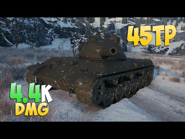 45TP - 6 Frags 4.4K Damage - Academic! - World Of Tanks