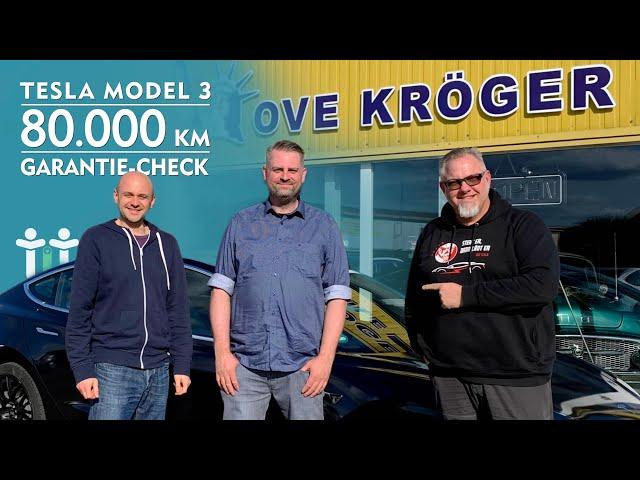 Model 3 nach 80.000 km: Ove Krögers End-of-Warranty-Check mit Mängeln und Tesla-Rechnungen