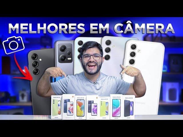 DEFINITIVO! 5 Melhores Celulares com ÓTIMAS CÂMERAS entre os R$800 à R$1500! | GUIA 2023