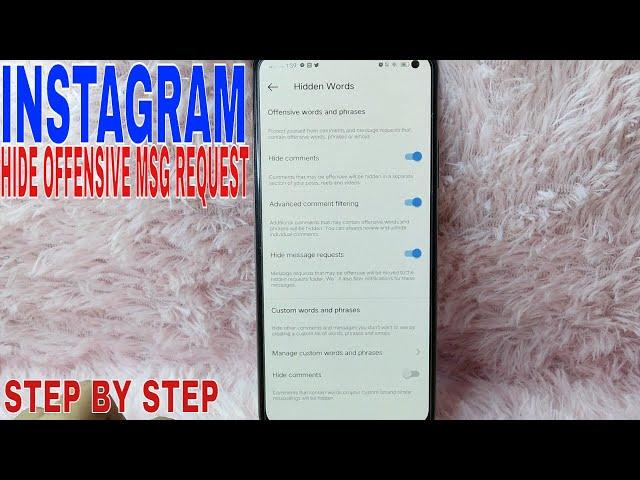   How To Hide Offensive Message Request On Instagram 