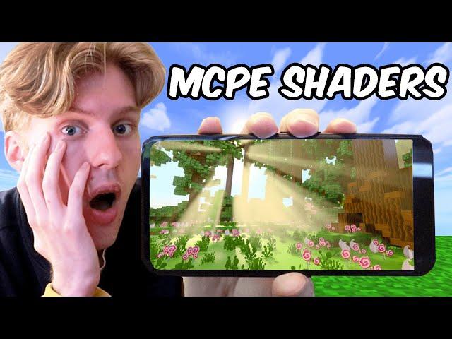 World's Best Shaders for Minecraft PE!