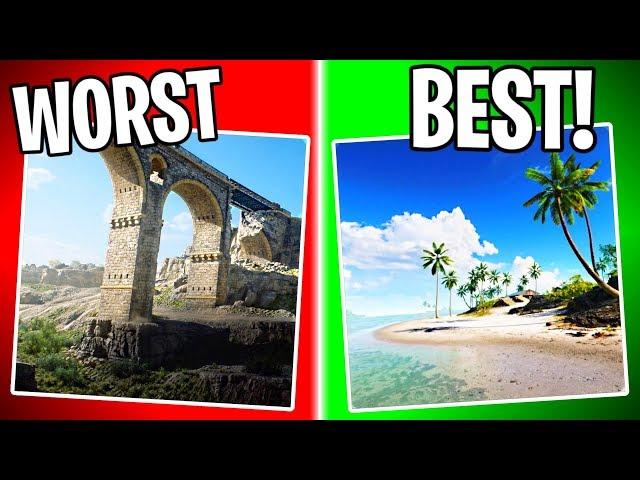 RANKING EVERY MAP IN BF5 FROM WORST TO BEST! | Battlefield 5