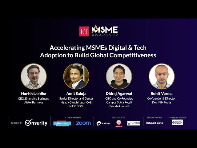 ET MSME Talks: Accelerating MSMEs Digital & Tech Adoption to Build Global Competitiveness